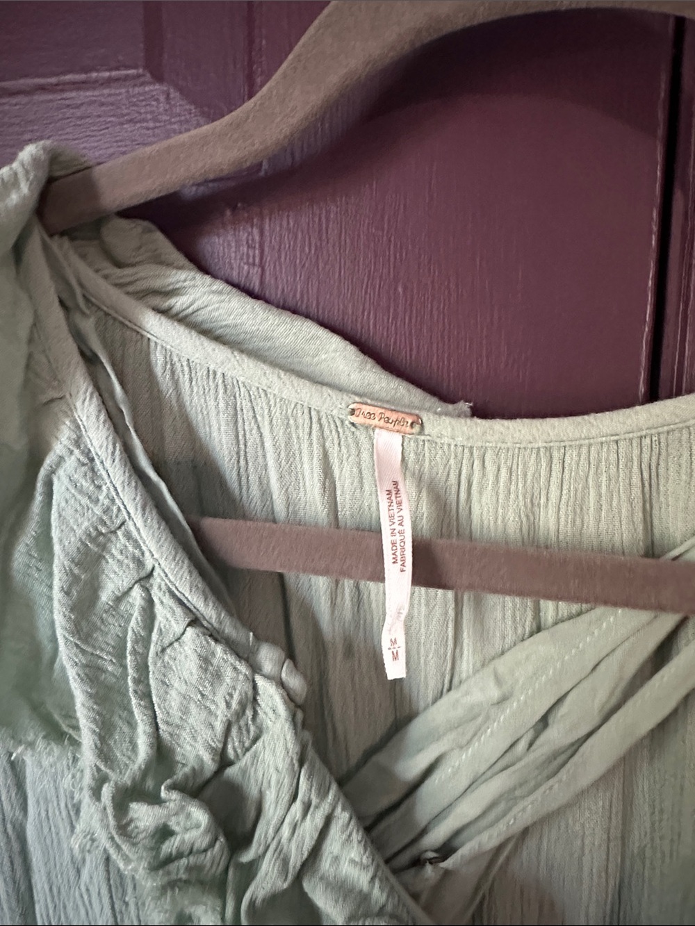 Free People Sweet Darlin’ Maxi Dress in Sage Green - Picture 5 of 6